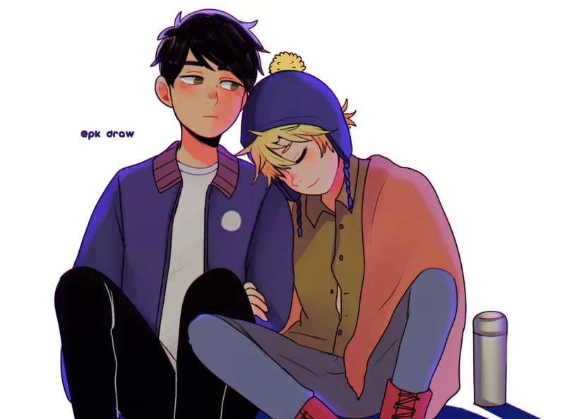 hat blonde black hair Craig Tucker Tweek Tweak TV Show South Park Image