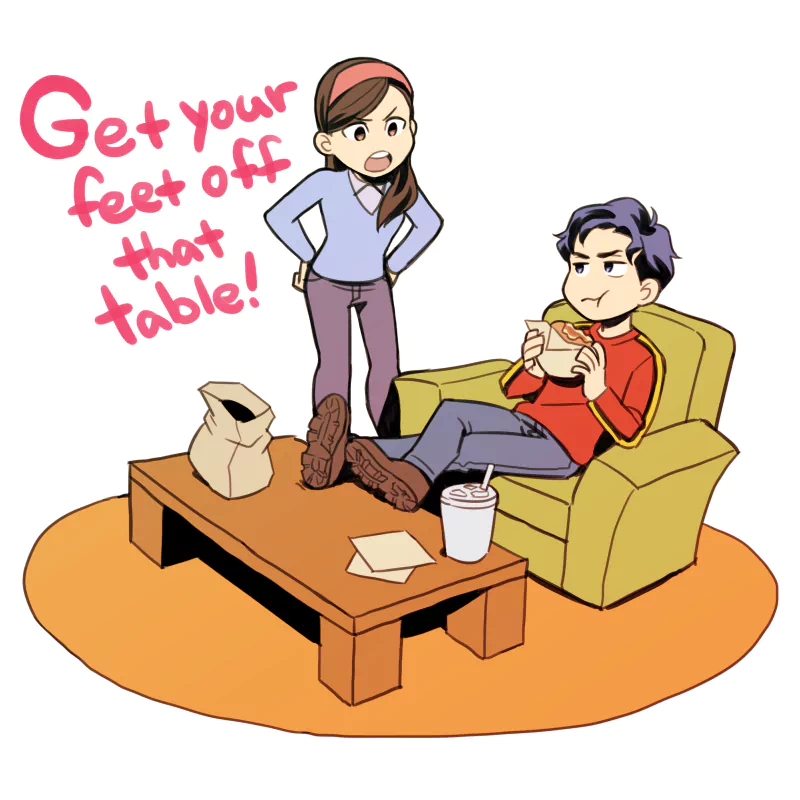 drink table burger boots Billy Batson Mary Bromfield Comic Shazam (DC Comics) Image