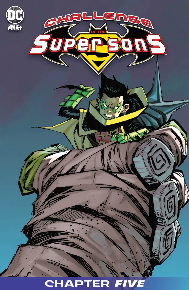 DC Comics Damian Wayne Robin (DC Comics) Comic Challenge of the Super-Sons Image