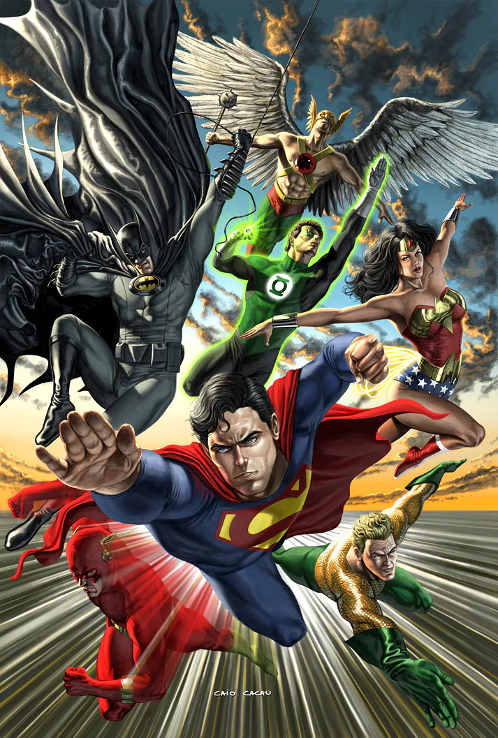 Aquaman Carter Hall DC Comics Hal Jordan Green Lantern Batman Wonder Woman Hawkman (DC Comics) Flash Superman Comic Justice League Image