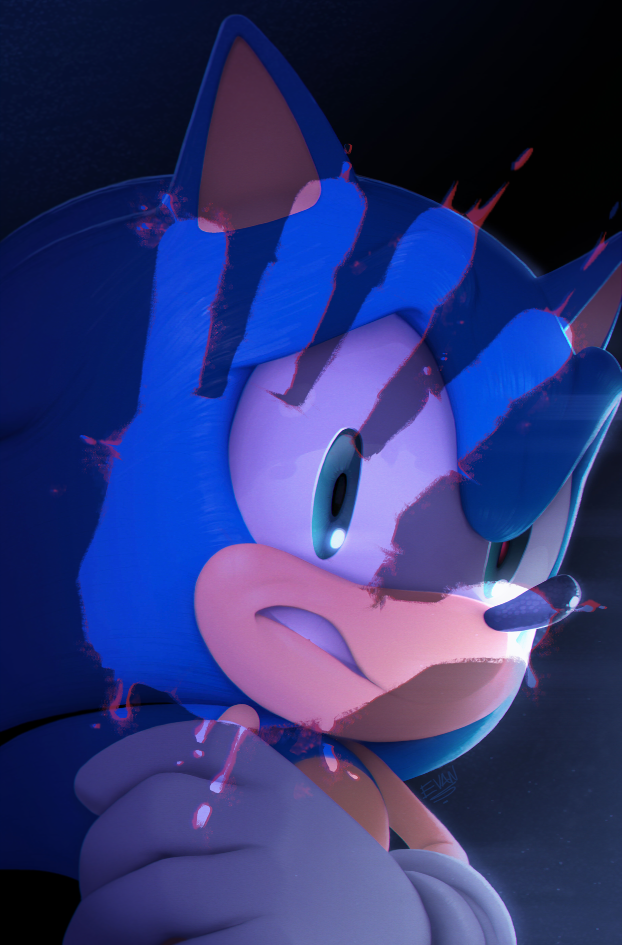 Sonic the Hedgehog (IDW) Art by Evan Stanley