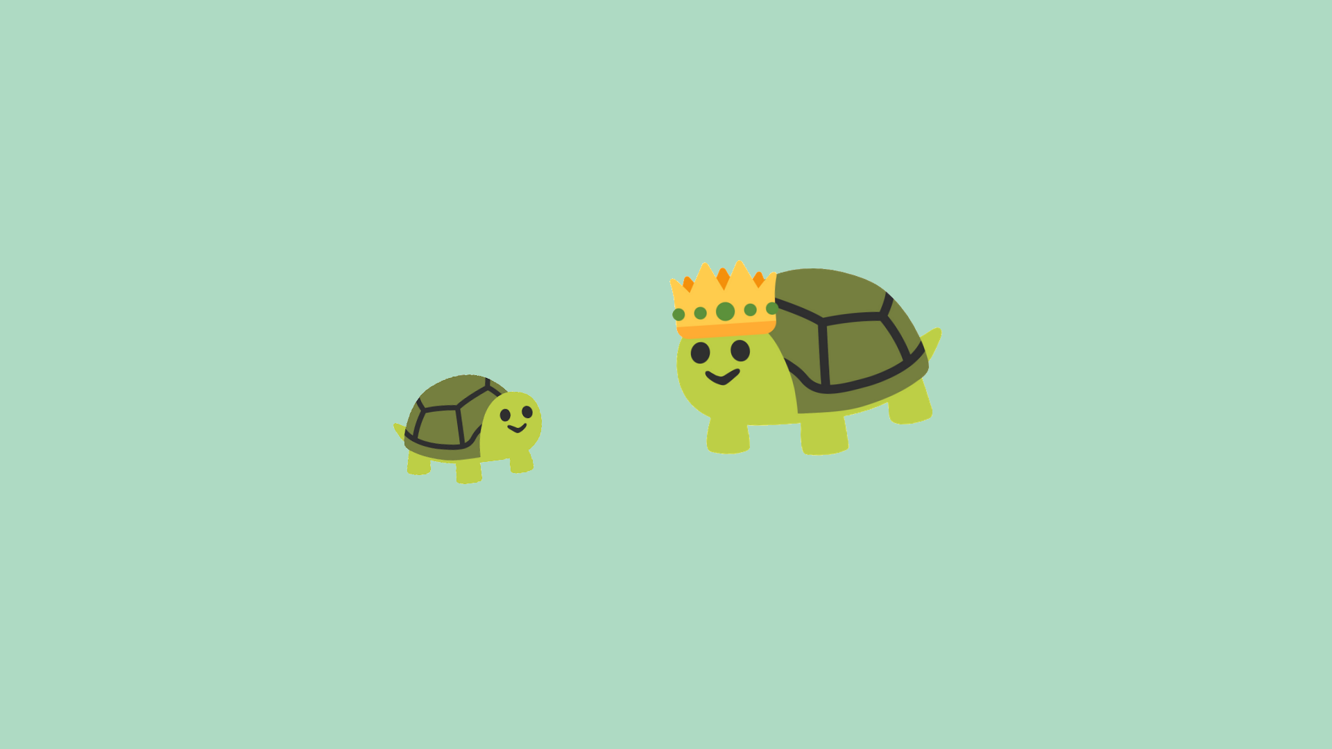 Turtle boy meets his dad King Turtle by Uvelt