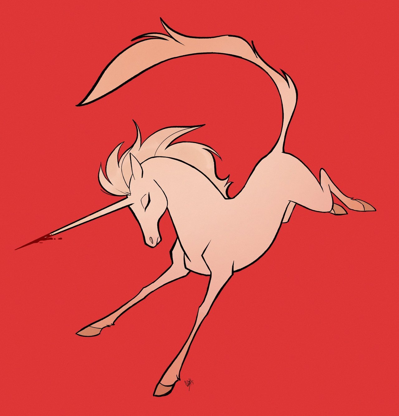 Fantasy Unicorn Art by rollingrabbit