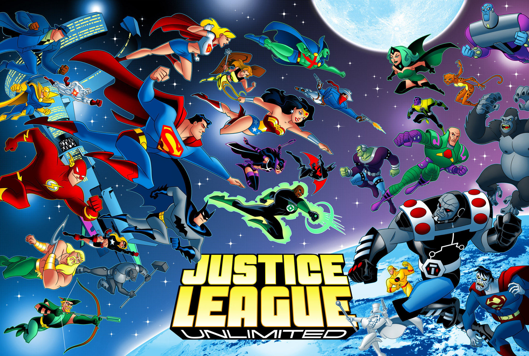 Justice League Unlimited Art