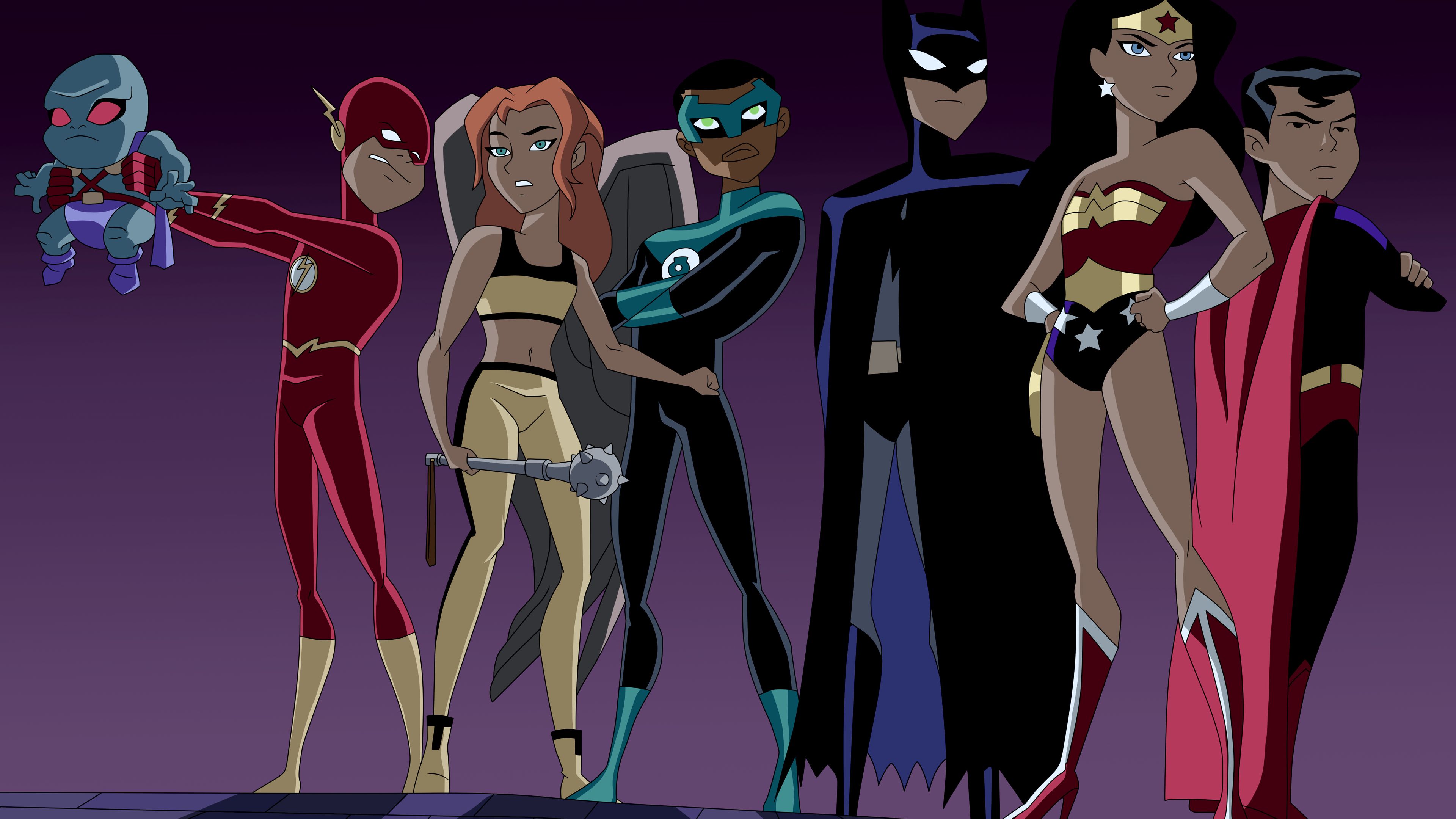 Justice League Unlimited Art by glee-chan