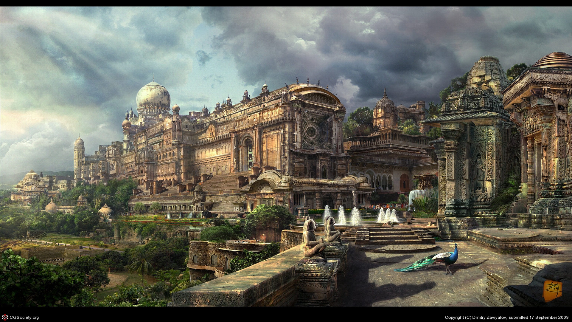 Ancient City by Dmitry Zaviyalov