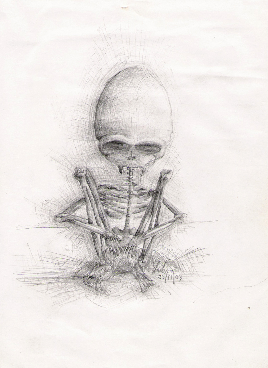 skeleton by PsychoSideshow