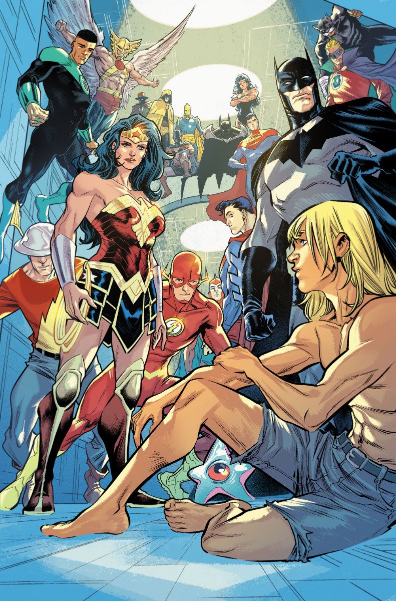 Download Wildcat (DC Comics) Barry Allen Alan Scott (DC Comics) Hourman (DC Comics) Jay Garrick Carter Hall Doctor Fate (DC Comics) John Stewart (Green Lantern) Superman Hawkman (DC Comics) Batman Flash Wonder Woman Kamandi (DC Comics) Comic Justice League Art