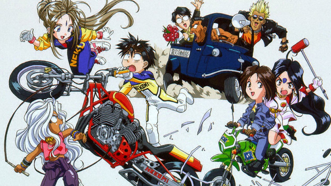 Download Megumi Morisato Belldandy (Ah! My Goddess) Keiichi Morisato Skuld (Ah! My Goddess) Urd (Oh My Goddess!) Anime The Adventures Of Mini-Goddess Art