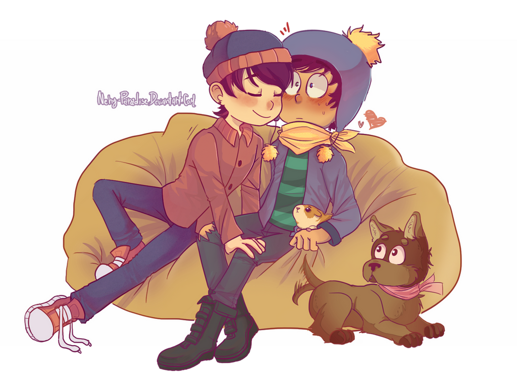 Download Blush Boots Dog Hat Sneakers Stripe (South Park) Craig Tucker Stan Marsh TV Show South Park Art