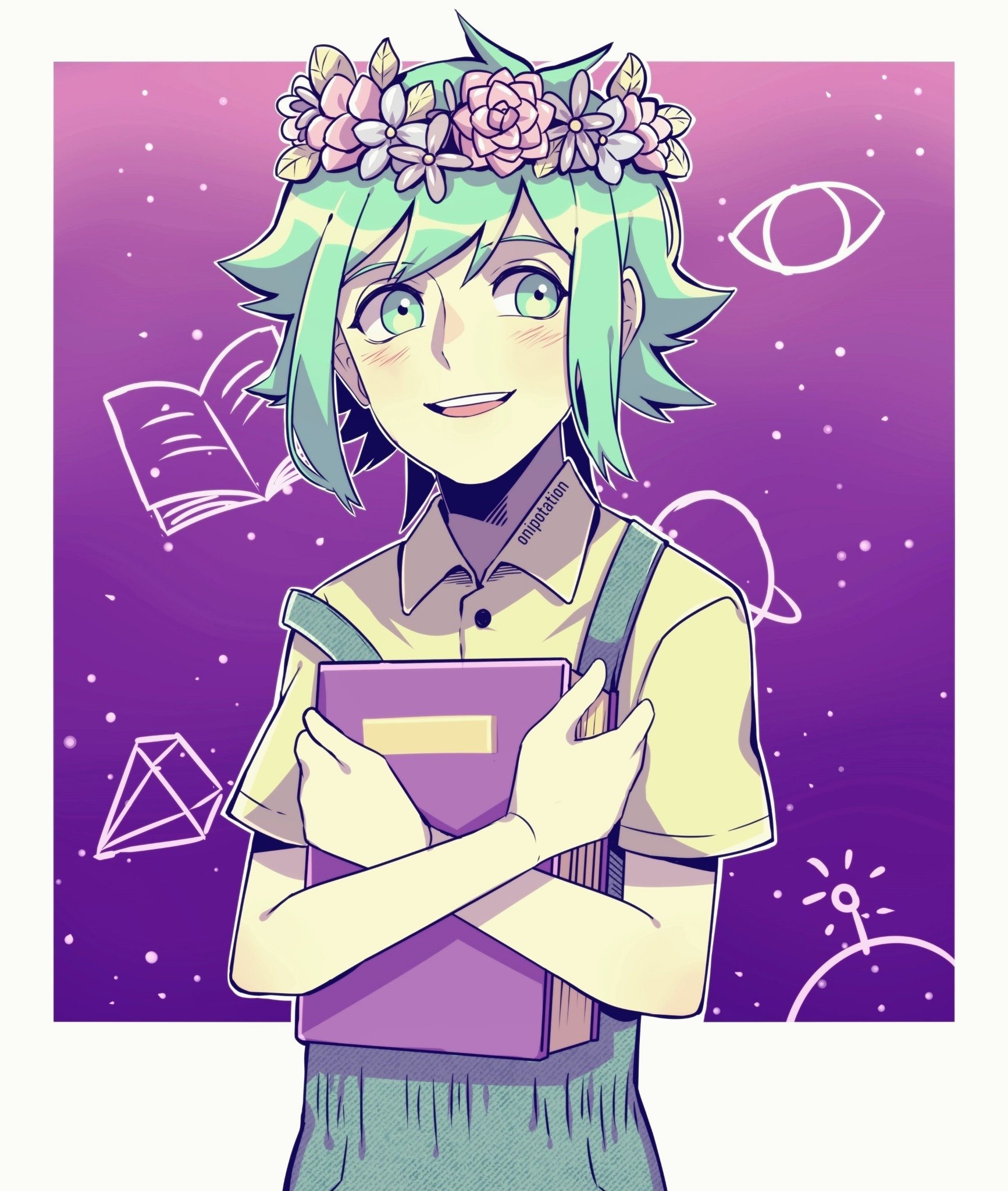 Download Book Green Hair Basil (Omori) OMORI Video Game Art