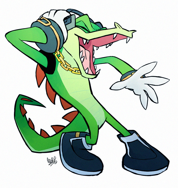 Download Vector The Crocodile Video Game Sonic The Hedgehog Art