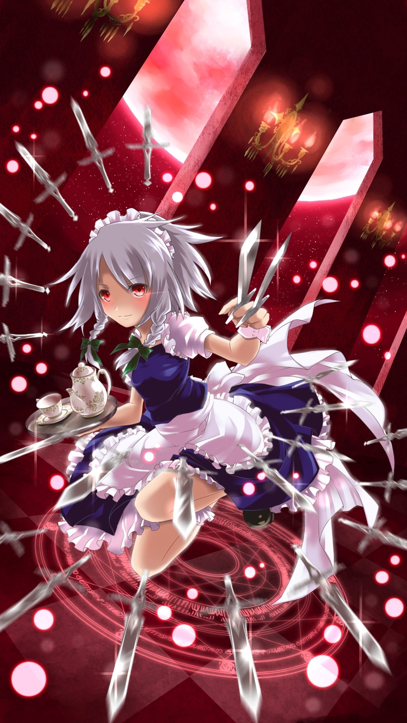 Download Sakuya Izayoi Anime Touhou Art