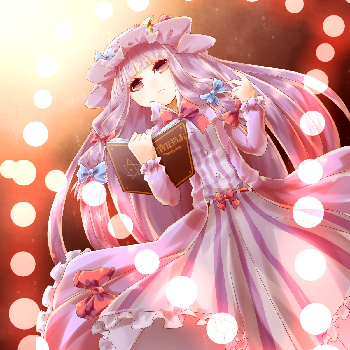 Download Patchouli Knowledge Anime Touhou Art