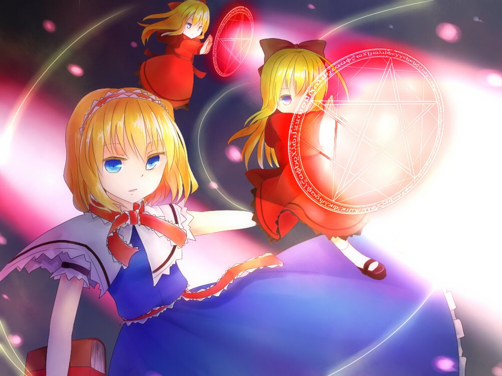 Download Hourai Doll Alice Margatroid Anime Touhou Art