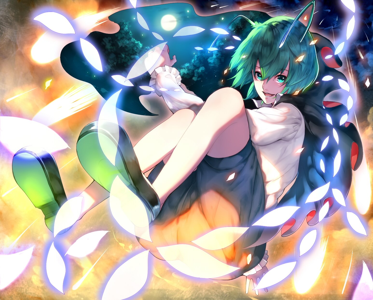 Download Wriggle Nightbug Anime Touhou Art