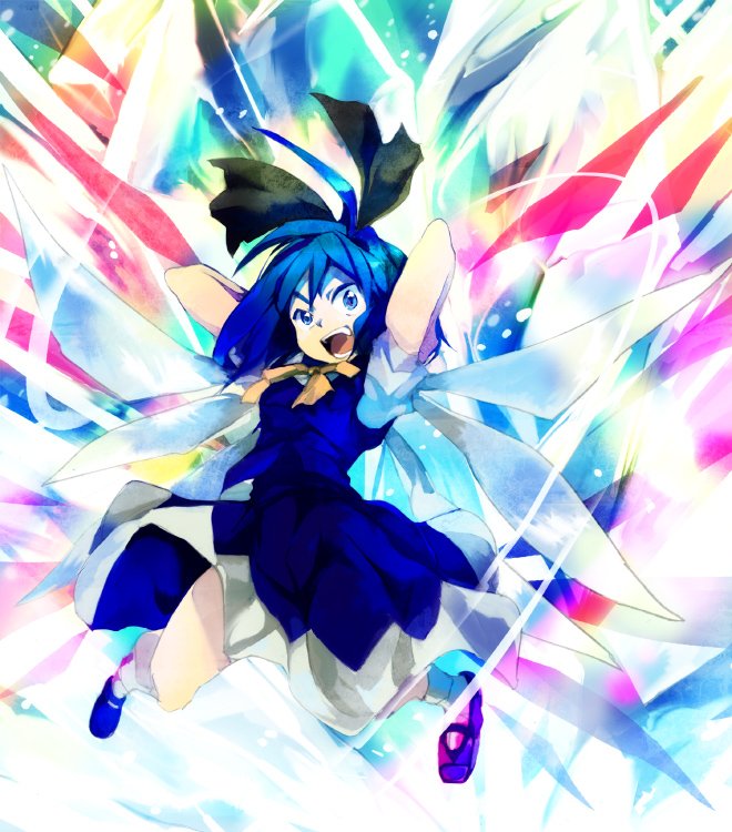 Download Cirno (Touhou) Anime Touhou Art
