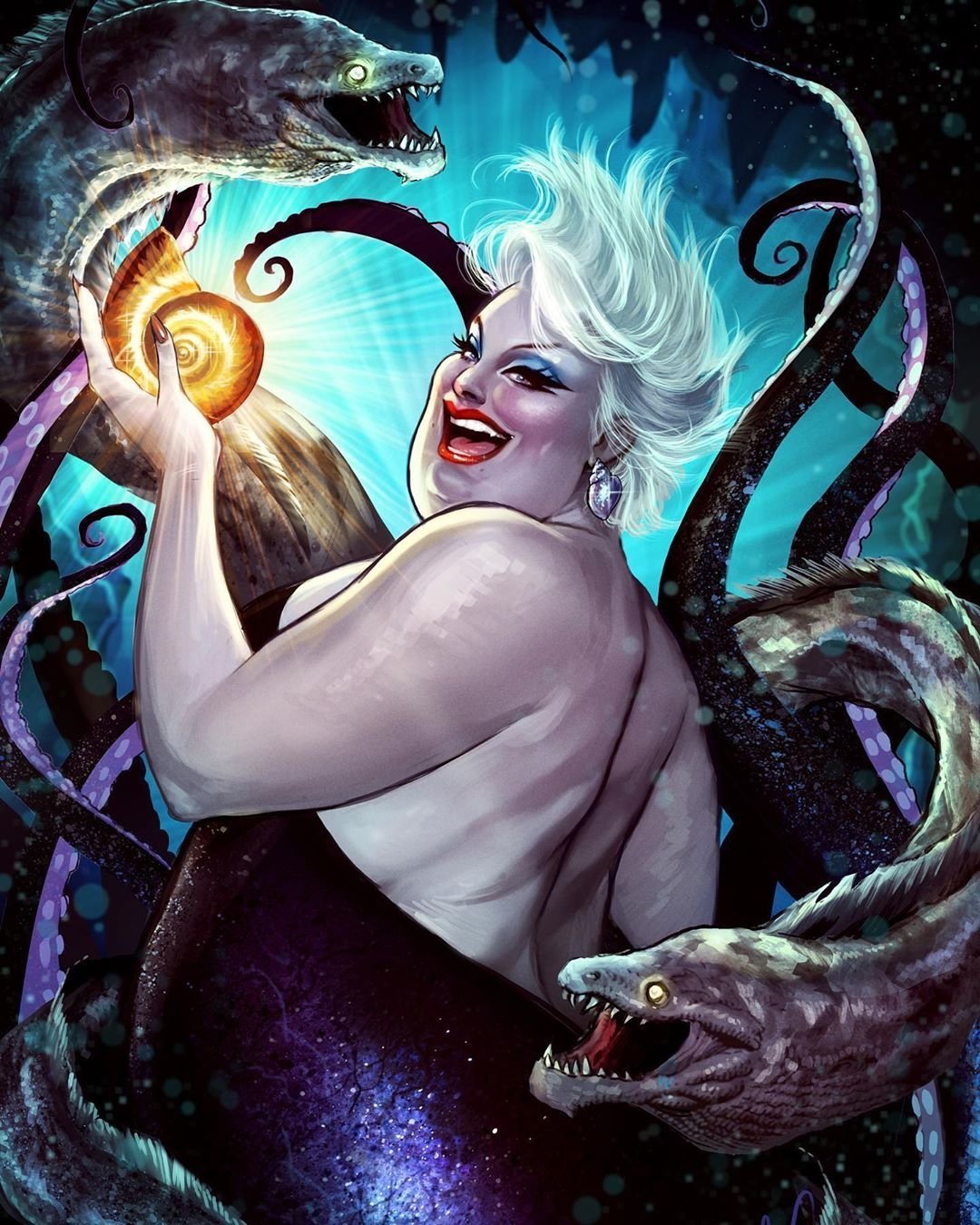 Download The Little Mermaid Ursula (The Little Mermaid) Movie The Little Mermaid (1989) Art