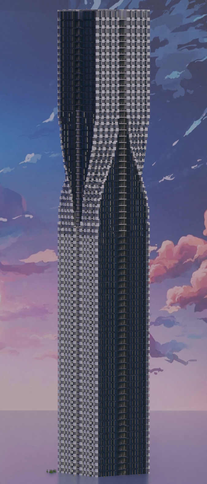 Download Skyscraper Gothenburg Video Game Minecraft Art