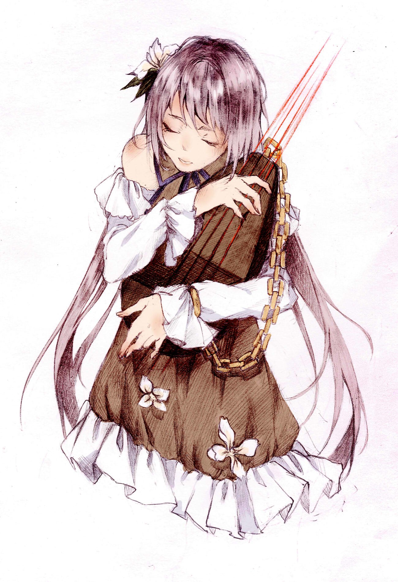 Download Benben Tsukumo Anime Touhou Art