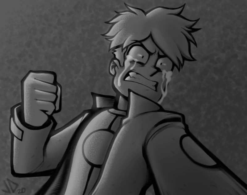 tears Gary Goodspeed TV Show Final Space Image
