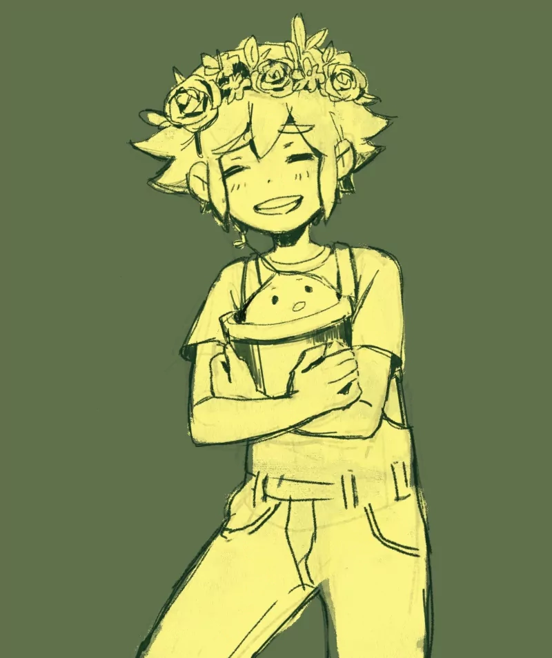 smile Basil (Omori) OMORI video game Image