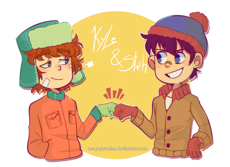 Stan Marsh Kyle Broflovski TV Show South Park Image