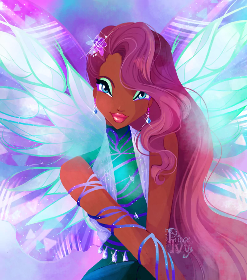 wings long hair fairy Aisha (Winx Club) TV Show World of Winx Image