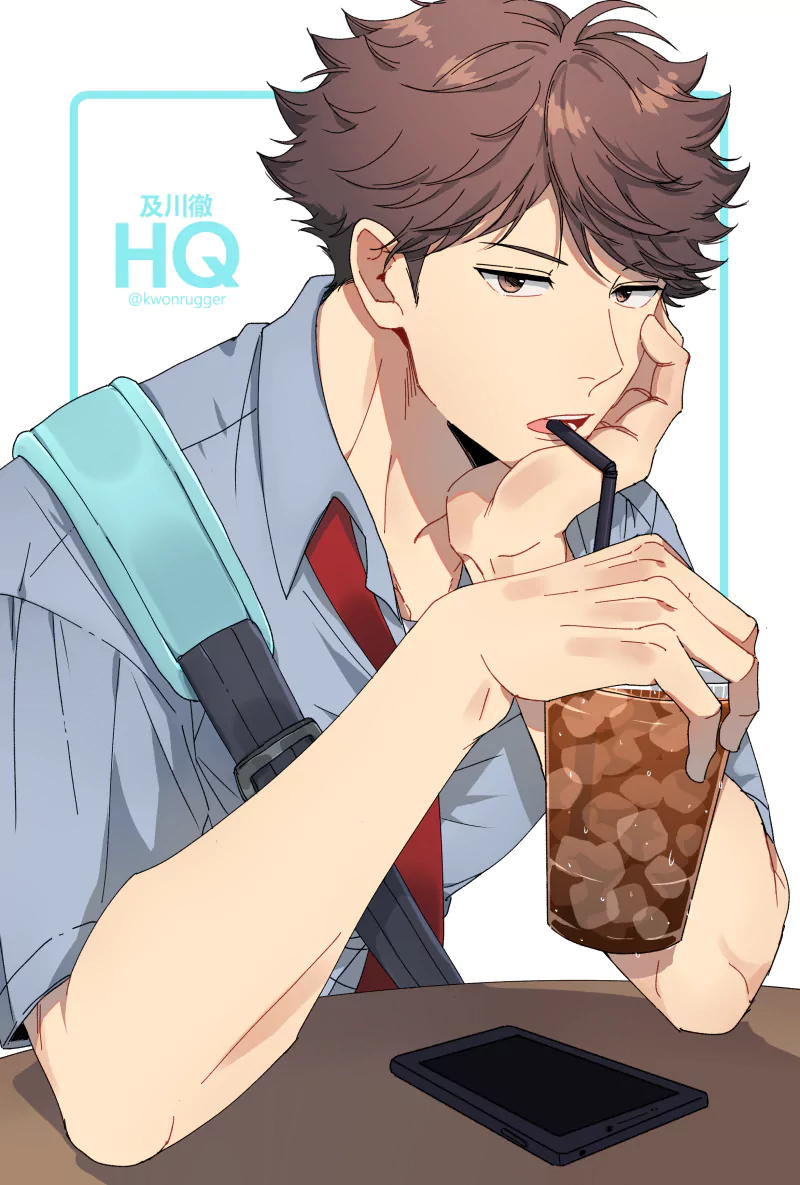 drink Tōru Oikawa Haikyū!! Anime Image