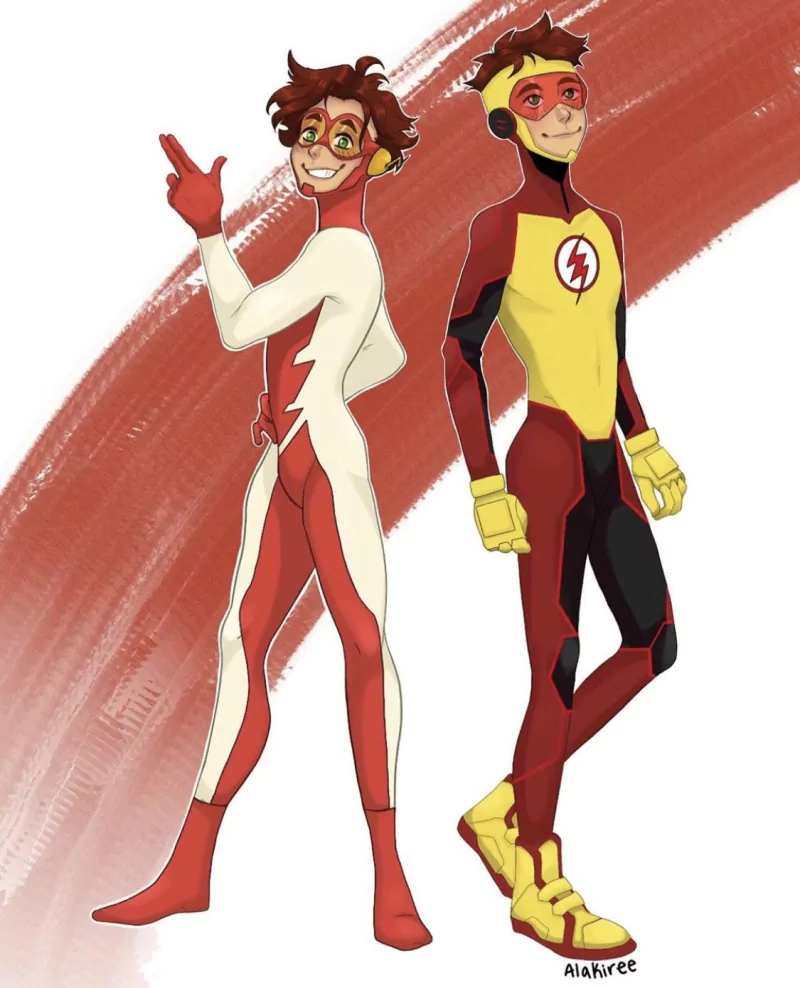 Young Justice (TV Show) Impulse (DC Comics) Bart Allen Kid Flash TV Show Young Justice Image