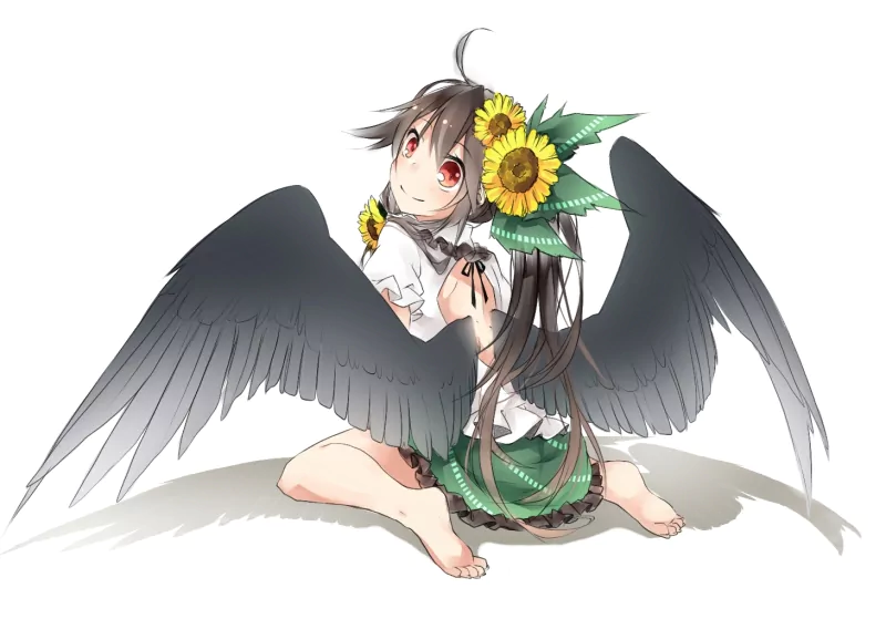 Utsuho Reiuji Anime Touhou Image