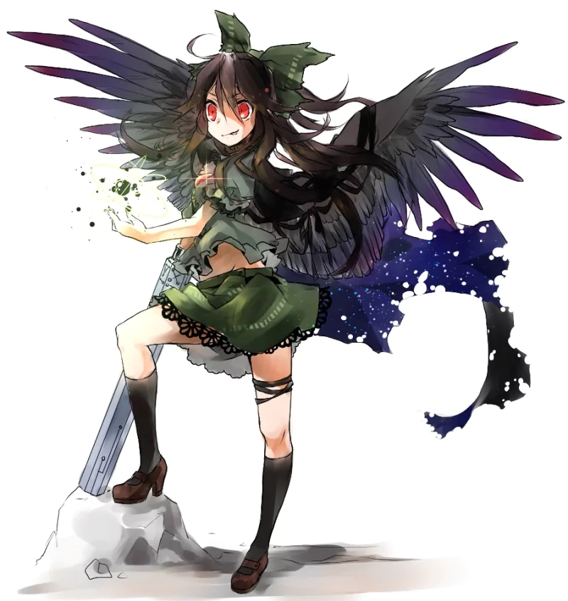 Utsuho Reiuji Anime Touhou Image