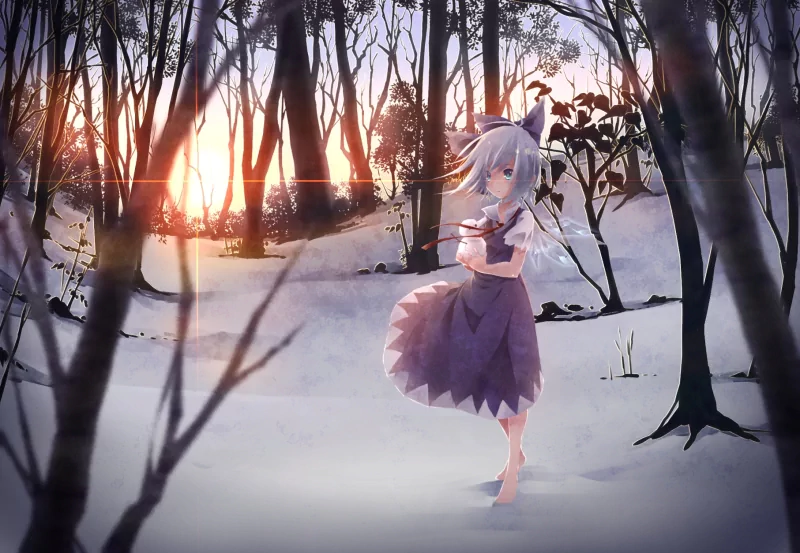 Cirno (Touhou) Anime Touhou Image