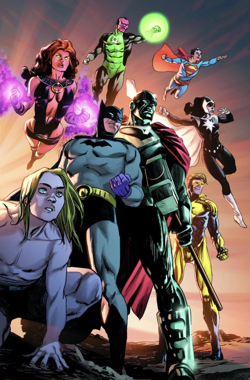 John Henry Irons Doctor Light (DC Comics) Green Lantern Batman Booster Gold Sinestro (DC Comics) Steel (DC Comics) Kamandi (DC Comics) Starfire (DC Comics) Comic Generations Shattered Image