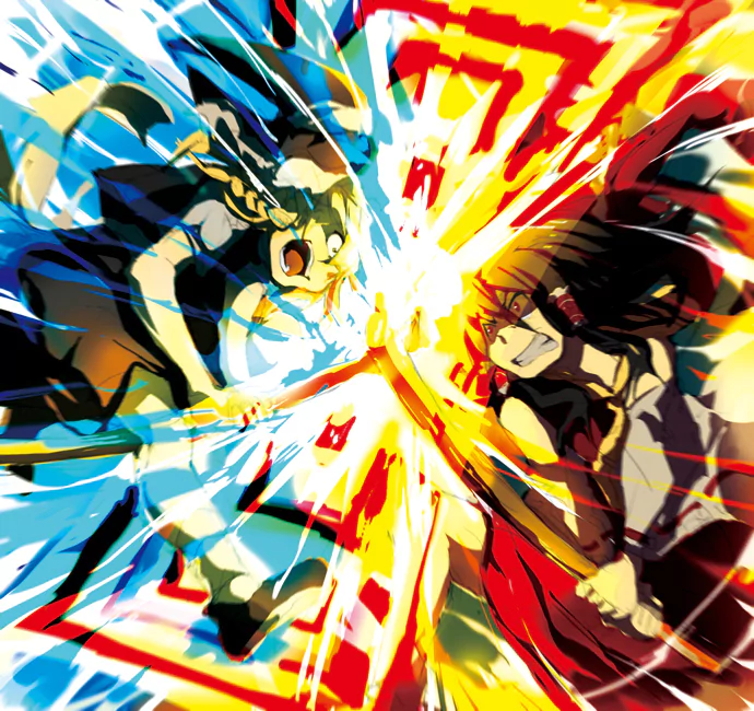 Reimu Hakurei Marisa Kirisame Anime Touhou Image