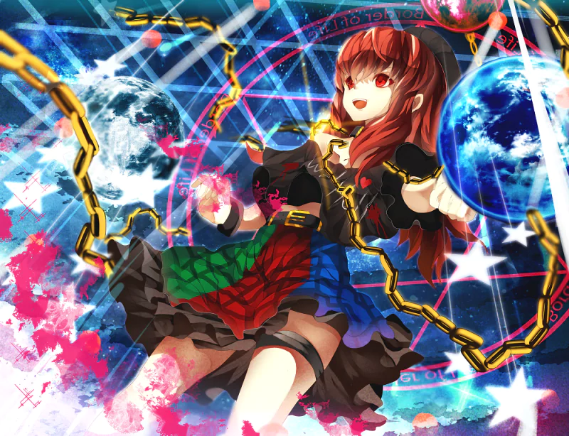 Hecatia Lapislazuli Anime Touhou Image