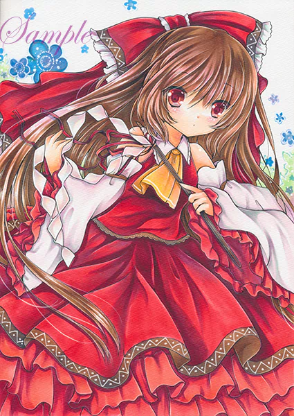 Reimu Hakurei Anime Touhou Image