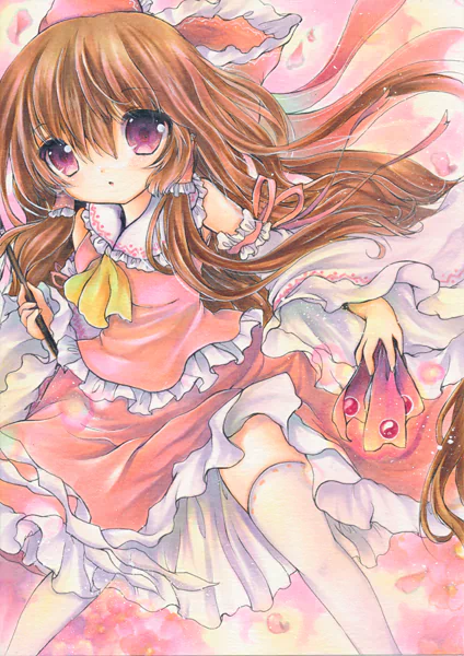 Reimu Hakurei Anime Touhou Image