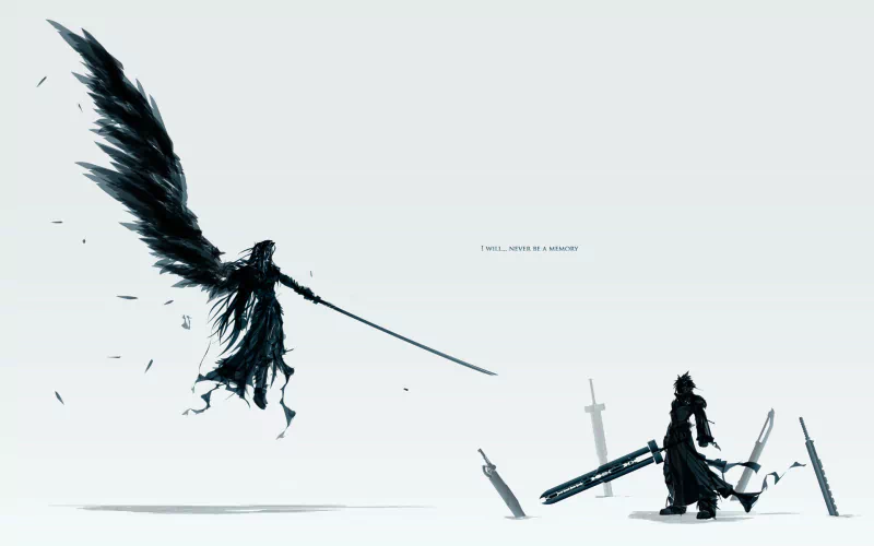 Final Fantasy angel sword Anime Final Fantasy VII: Advent Children anime angel Image