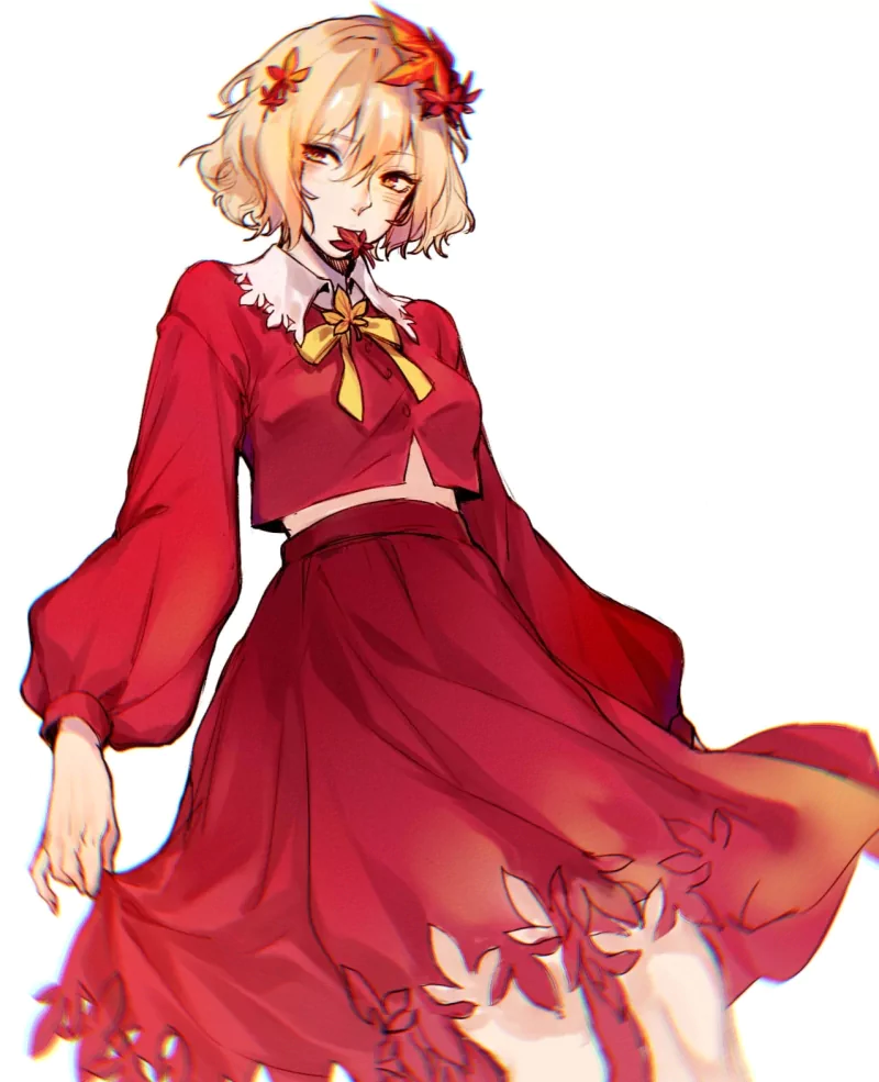 Shizuha Aki Anime Touhou Image