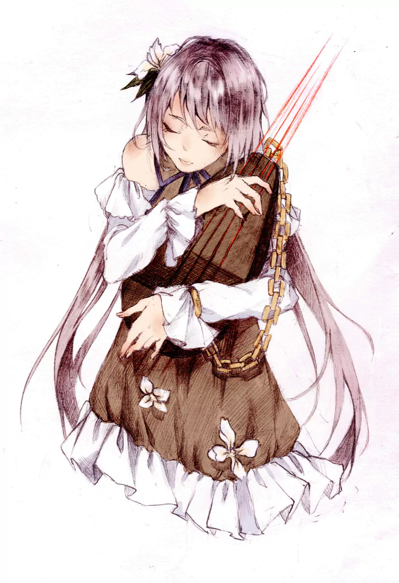 Benben Tsukumo Anime Touhou Image