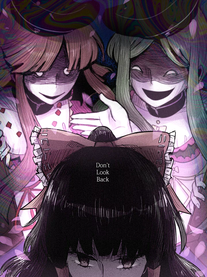 Satono Nishida Mai Teireida Reimu Hakurei Anime Touhou Image