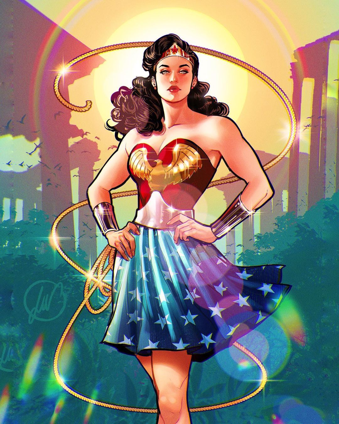 Wonder Woman Art by Lukas Werneck