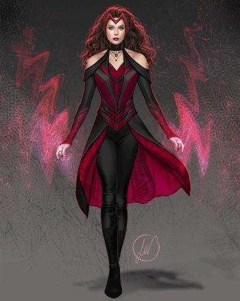 Wanda Maximoff Art