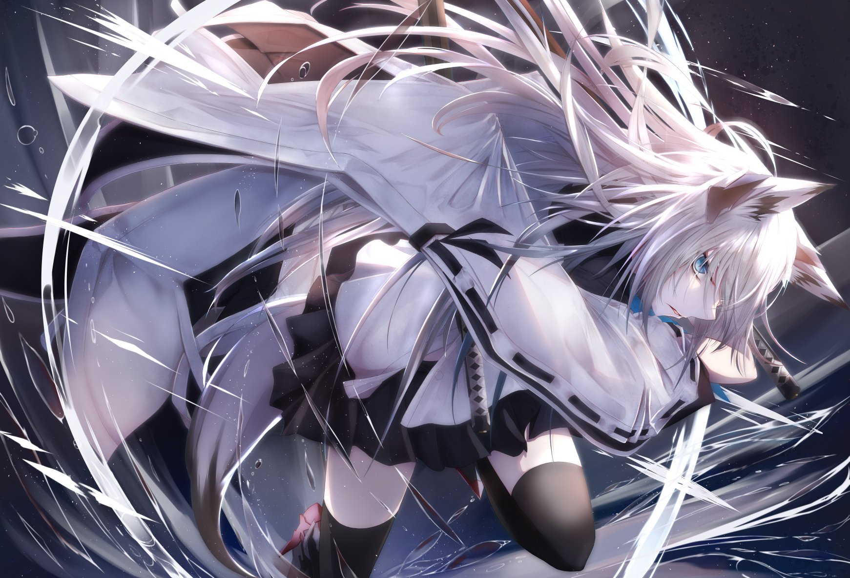 Download Kawakaze (Azur Lane) Anime Azur Lane Art