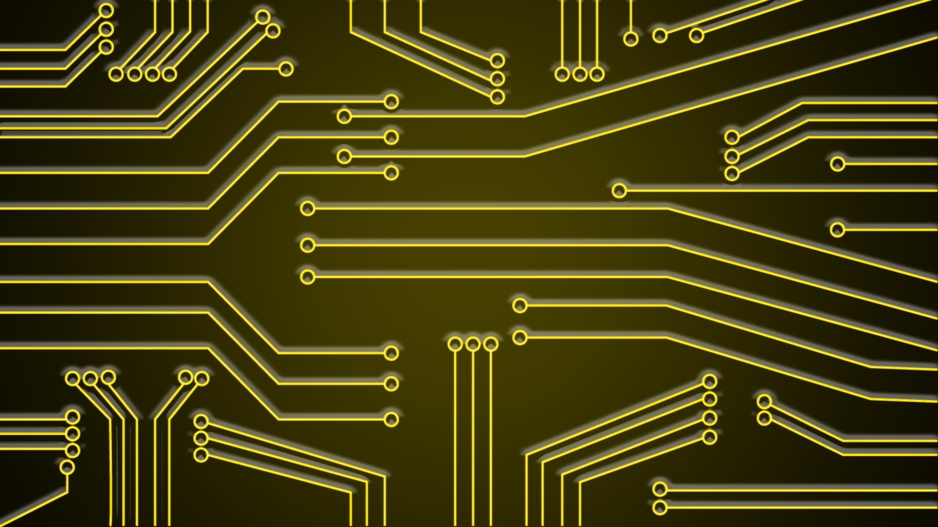 Simple Yellow Circuit by CappGhost