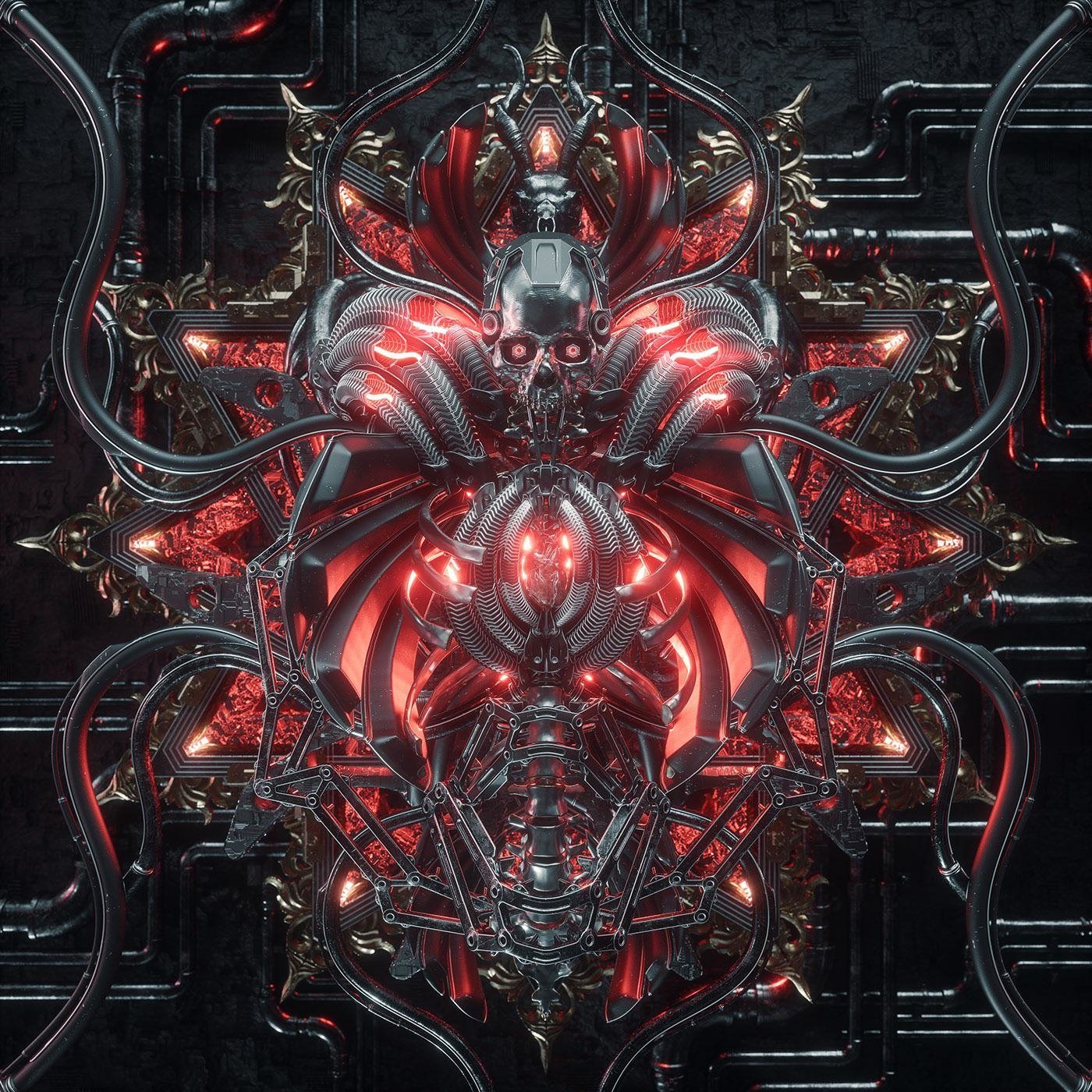 Download Dark Skull Art