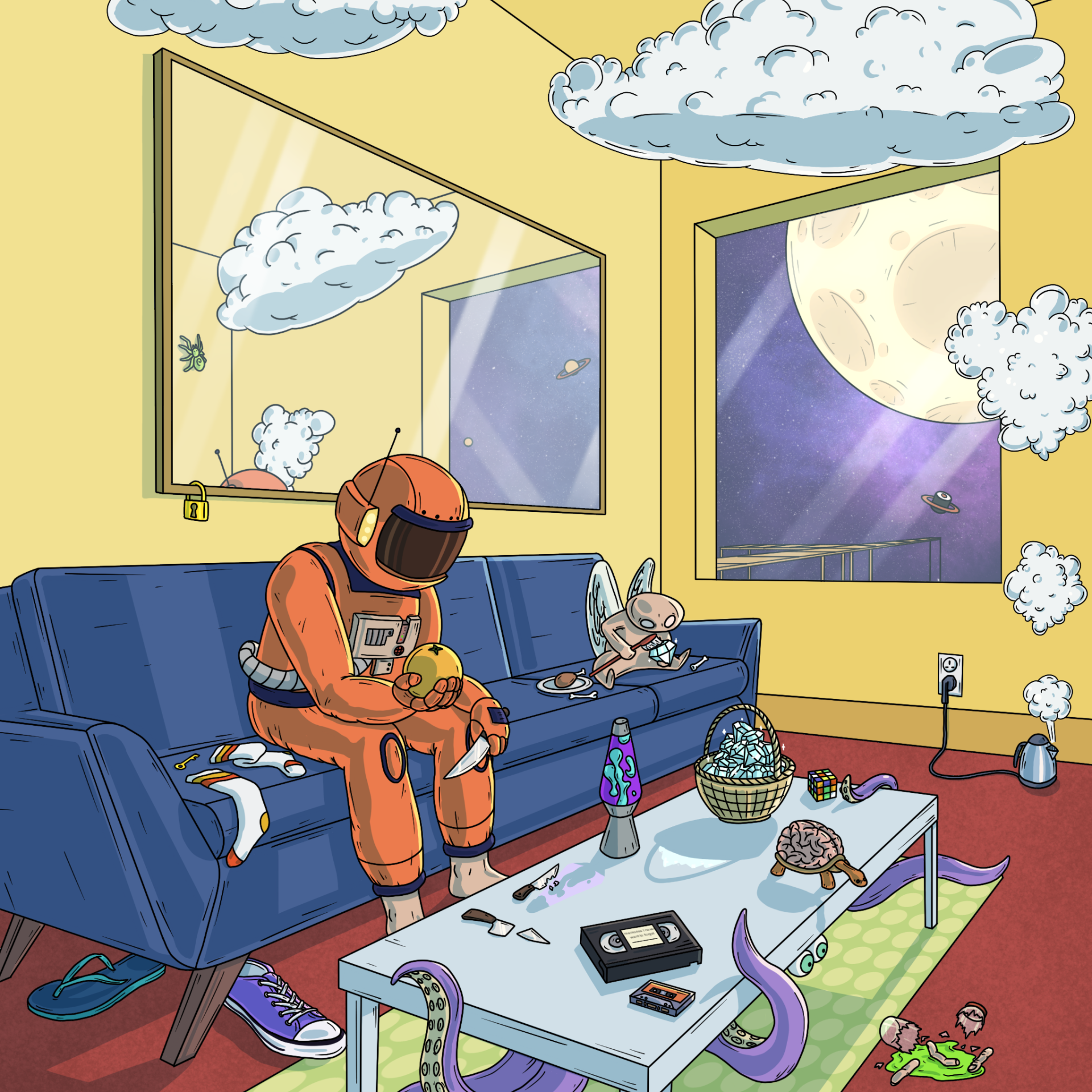 Download Sci Fi Astronaut Art