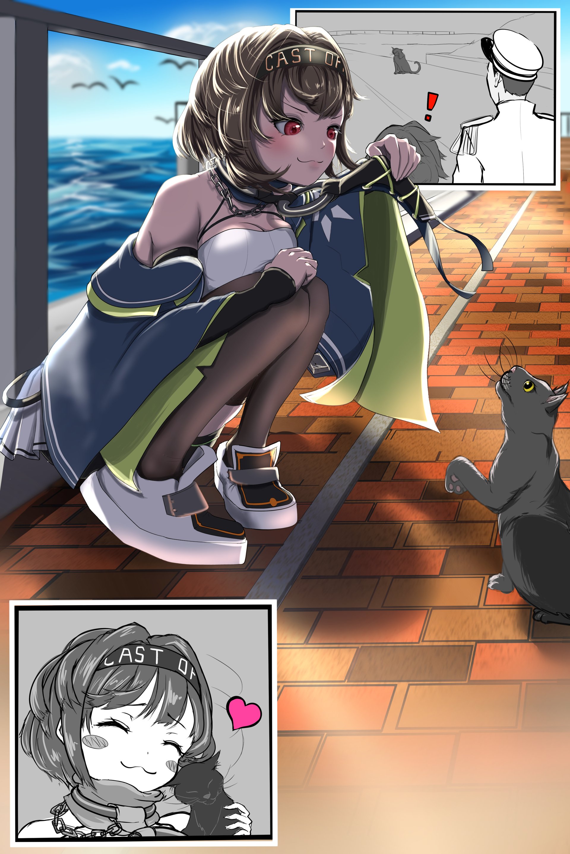 Download Commander (Azur Lane) Cooper (Azur Lane) Anime Azur Lane Art