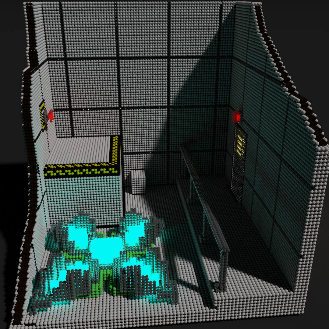 Download Nuclear Voxel Artistic Digital Art Art by Mastaan